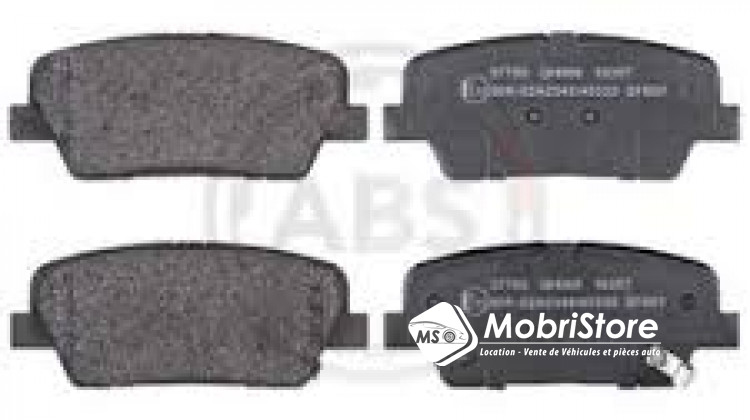 MobriStore Plaquette de frein arrière